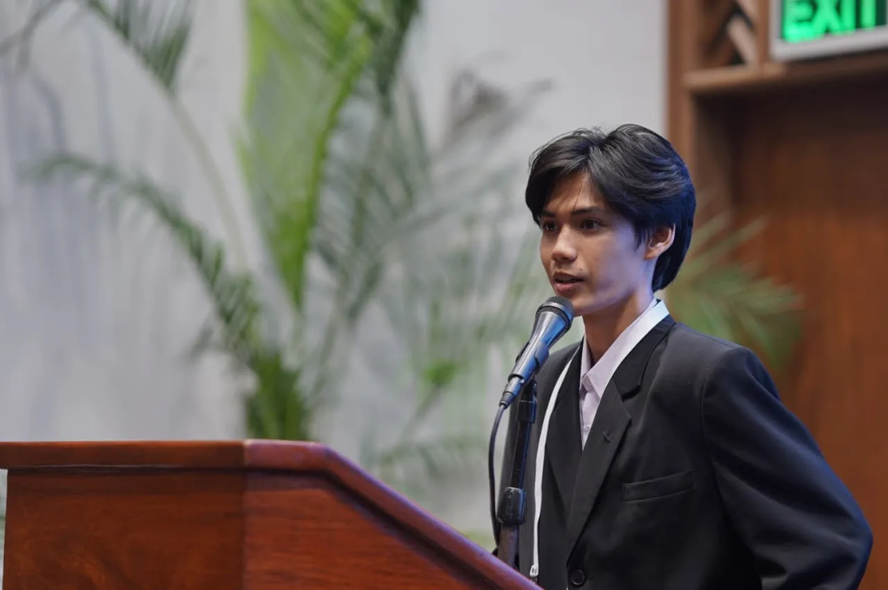 Mahasiswa Ilmu Politik UBB Jadi Presenter di AICEE Filipina, Bedah Tata Kelola Risiko PLTN